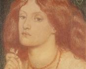 Regina Cordium or The Queen of Hearts - 但丁·加百利·罗塞蒂